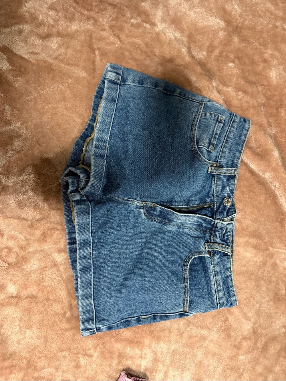 PacSun Classic Mid-Rise Women's Denim Shorts - Blue